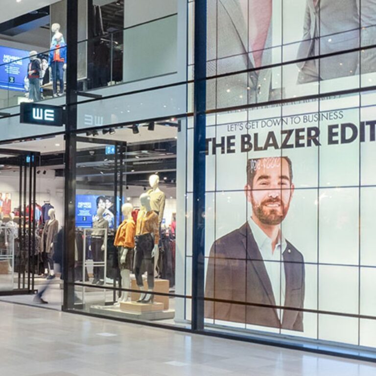 Digital-signage-voor winkels-ledwall